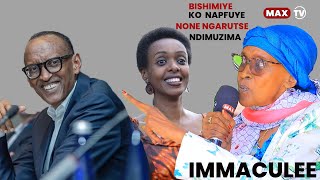 IBIRORI BYO KWISHIMIRA KO YAPFUYE DIANE RWIGARA INDWARA ARWAYE N’IBINDIIMMACULE KURI MAX TV [upl. by Muller]