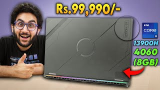 RTX 4060 Light Weight Gaming Laptop Under Rs 1 Lakh  Infinix GT Book i913900H [upl. by Kingsbury]