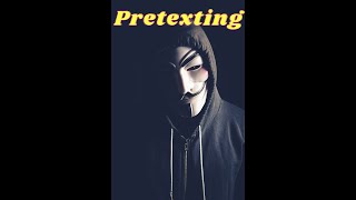 Pretexting  The Art of Deception cybersecurity [upl. by Lyj]