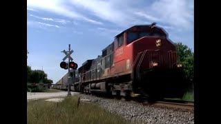 CN Freight Train 2 [upl. by Esilec]