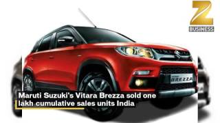 Maruti Suzuki sells over 100000 Vitara Brezzas in a year [upl. by Matthews928]