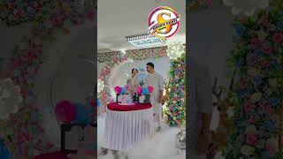 Baby Shower Gender Reveal Game  Yes Its Girl  Dohale Jevan Decoration SukanyaEvents [upl. by Eelnyl]