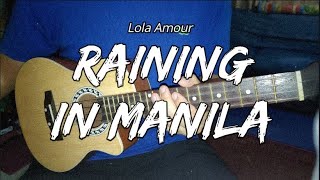 Raining In Manila  Lola Amour  UKULELE TUTORIAL [upl. by Cole345]