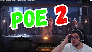 POE 2 GamePlay com review react comentado [upl. by Pavier]