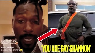 Antonio Brown DISRESPECTS Shannon Sharpe Over Sus Viral Video Hopping Out Of His SUV [upl. by Hassin]