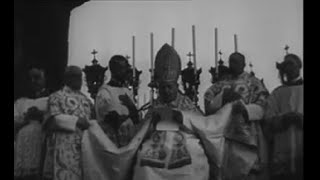 Corpus Christi Procession in Rome with Pope John XXIII 1960 [upl. by Brittney793]