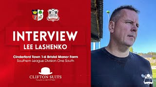 💬 POST MATCH INTERVIEW Manager Lee Lashenko after the 61 win at Cinderford [upl. by Darb]