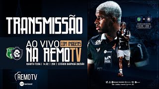 Transmissão  Tapajós x Clube do Remo  PARAZÃO 2024 [upl. by Aihsenet]