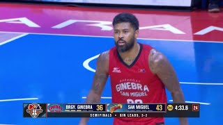 Maverick Ahanmisi WENT ALLOUT for Brgy Ginebra vs San Miguel 🔥  PBA Season 49 Governors Cup [upl. by Giamo]