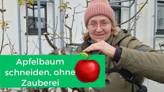 Apfelbaum schneiden wann ist der richige Zeitpunkt [upl. by Odlopoel]