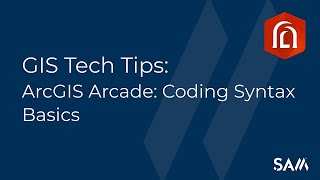 GIS Tech Tips ArcGIS Arcade Syntax Basics [upl. by Seymour]