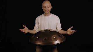 The Trance Groove  Malte Marten  Handpan Tutorial [upl. by Scornik]