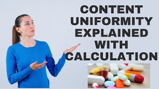 Content Uniformity Explained with Calculation pharma pharmaeducation [upl. by Ramaj]