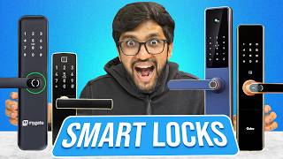 Best Smart Door Lock in India Urban Company Native Godrej Qubo amp MyGate Review [upl. by Ardith337]