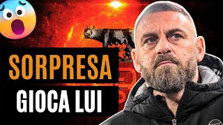 ATTENZIONE SORPRESA DERBY CE UN CAMBIO ROMA LAZIO [upl. by Aekerly28]