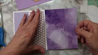 LetsMake a ZFold Card and other crafty stuff [upl. by Nosraep151]