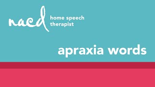 Speech Therapy for ApraxiaWords App Instructions for Parents [upl. by Middendorf]