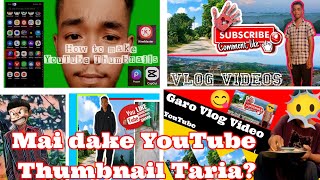 Mai dake YouTube Thumbnail TariaHow to make YouTube Thumbnail2025 [upl. by Eelyme]