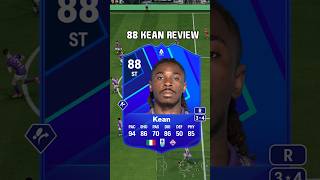 88 Kean Review in EA Sports FC 25 shorts short fc25 eafc25 potm serieapotm kean moisekean [upl. by Nnave]