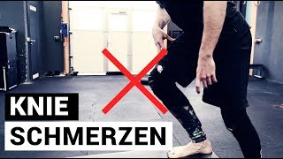 Keine Knieschmerzen mehr Wie du Knieschmerzen beim Training beheben kannst [upl. by Eihcir]