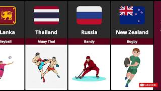 National Games From Different Countries [upl. by Yekcor761]