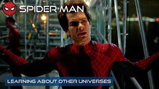 All Three Spideys Learn About Each Other  Spider Man No Way Home  With Captions [upl. by Py]