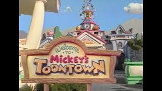 Original Mickeys Toontown Disneyland Park Television Commercial 1992 [upl. by Judith]