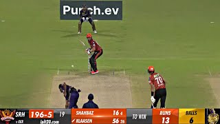 Watch KKR vs SRH Last 2 over Full Highlights  SRH vs KKR Full Match Highlights [upl. by Aitnauq]