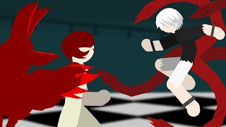 Kaneki vs Jason quotYamoriquot Tokyo Ghoul  Stick Nodes [upl. by Airednaxela557]