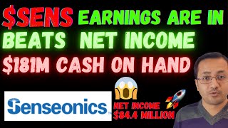 SENS Senseonics Stock🔥🔥Q4 amp 2021 Earning  181M Cash On Hand SENS STOCK NEWS Today 2022 Guidance [upl. by Ylimme316]