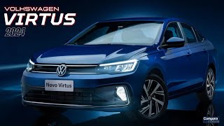 VOLKSWAGEN VIRTUS 2024 MÁS POTENTE MÁS SEGURO [upl. by Silevi]