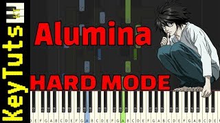 Learn to Play Alumina from Death Note  Hard Mode [upl. by Gladys]