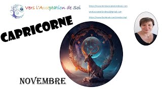 CAPRICORNE  NOVEMBRE  Guidance [upl. by Rad]