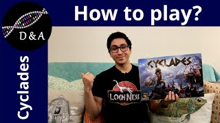 How to play Cyclades │ DampA Tutorial in English [upl. by Suoicerpal]