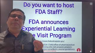 Experiential Learning Site Visit Program by FDA [upl. by Laurena292]