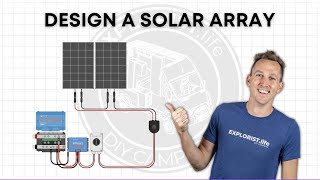 HOW TO DESIGN A SOLAR ARRAY For a DIY Camper Electrical System [upl. by Chery]