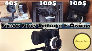 Follow Focus Shootout  Opinion Neewer vs SmallRig vs Tilta [upl. by Pease53]