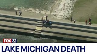 1 dead after jumping into Lake Michigan near Adler Planetarium [upl. by Laddie]