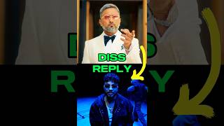 HONEY SINGH REPLIED TO RAFTAAR DISS TRACK 📈🔥  HONEY SINGH VS RAFTAAR  shorts yoyohoneysingh [upl. by Aihsema]