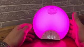 Sunrise Alarm Clock Wake Up Light [upl. by Aaberg]