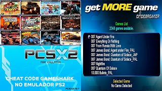 COMO Usar CHEAT CODES  GAMESHARK no EMULADOR de PS2 [upl. by Itnuahsa]