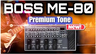 Boss ME80  Patches  Modern Distortion Tone Settings  Boss Tone [upl. by Ayaet]