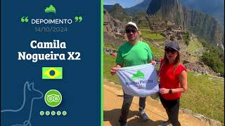 Depoimento Brasil  Camila Nogueira X2 incacivilization brasilturismo viagensmachupicchu [upl. by Thier]