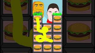 Choose Hamburger vs Oreo  Nikocado Avocado and Gegagedigedagedago Nuggets are playing Snake game [upl. by Eiramanna]