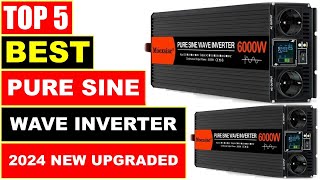 BEST Pure Sine Wave Inverter 2024  Top 5 Best pure sine wave inverters [upl. by Tedda43]