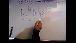 Obwód prądu stałego obliczanie prądów i napięć przy użyciu dzielnika prądu i napięcia [upl. by Zebe722]