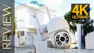 THIS 8MP 4K WIFI PTZ IP SECURITY CAMERA COST UNDER 50 [upl. by Helge]