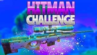 HITMAN CHALLENGE Fortnite Battle Royale  rhinoCRUNCH [upl. by Etteoj234]