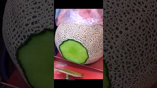 Special Melon Cutting  Fruit Cutting Skills [upl. by Swann]