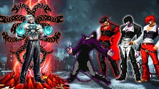 Mugen KOF Ultimate Orochi Atlas Rugal Vs Orochi Iori Yagami [upl. by Mia633]